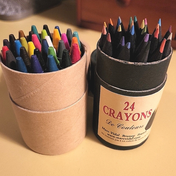 Marc Vidal Other - RARE Marc Vidal Mini Crayon & Colored Pencil Set